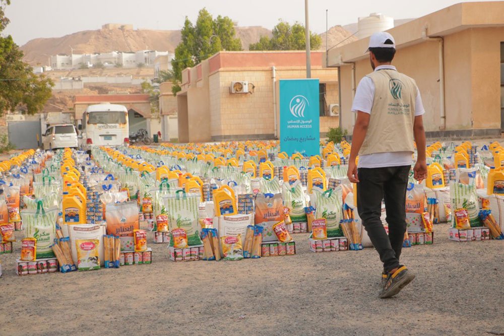 الوصول الإنساني HUMAN ACCESS مشاريع الخير الرمضانية تصل إلى 425927 فردا ...